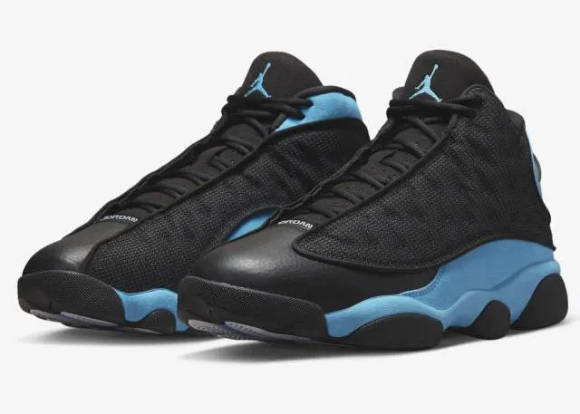 2022 nike air jordan 13 xiii retro university blue 4-7y ...