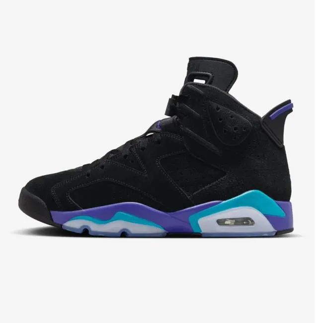 2023 Nike Air Jordan 6 Retro Aqua Black Bright Concord