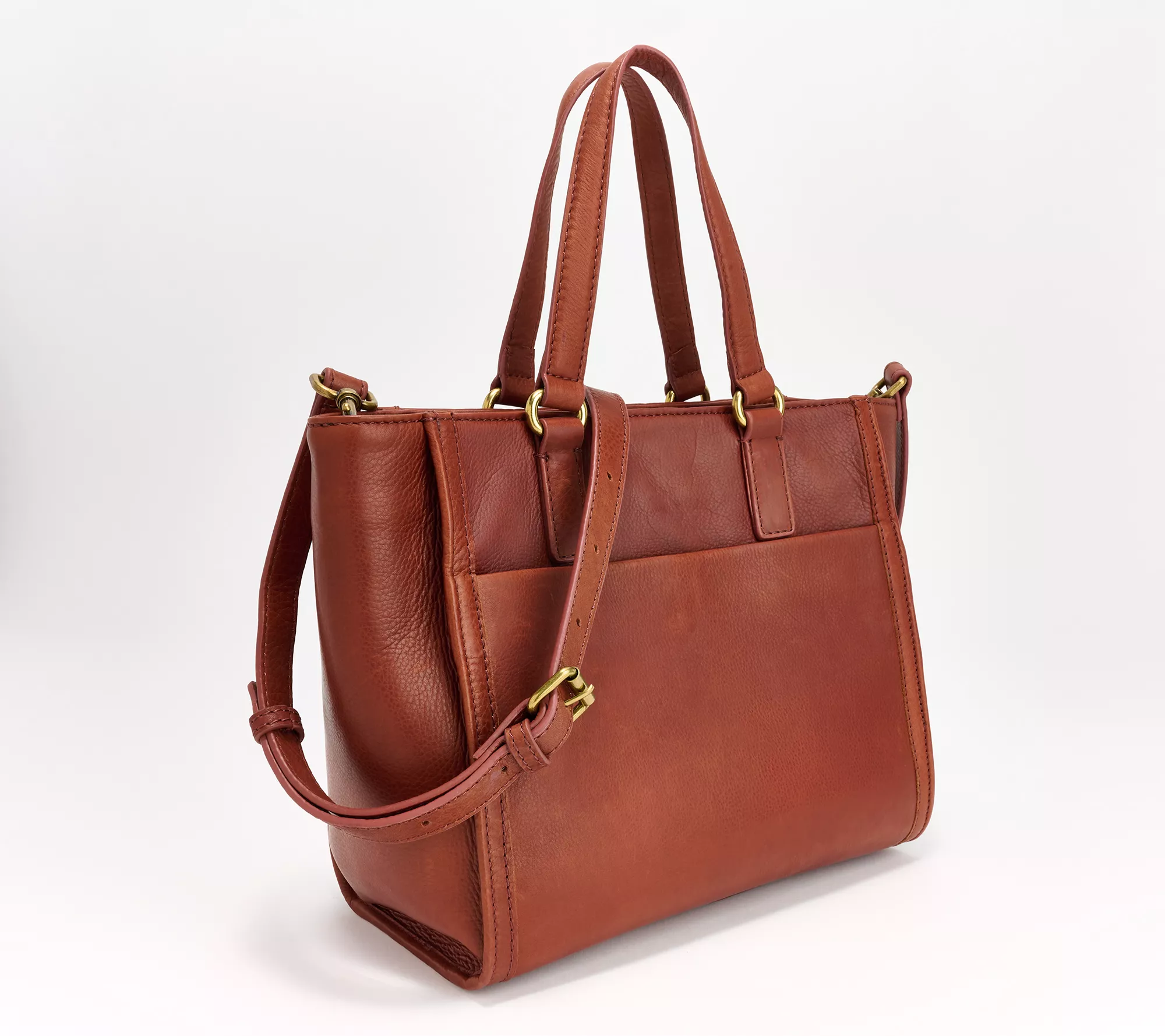 "As Is" American Leather Co. Bayberry Small Leather Tote