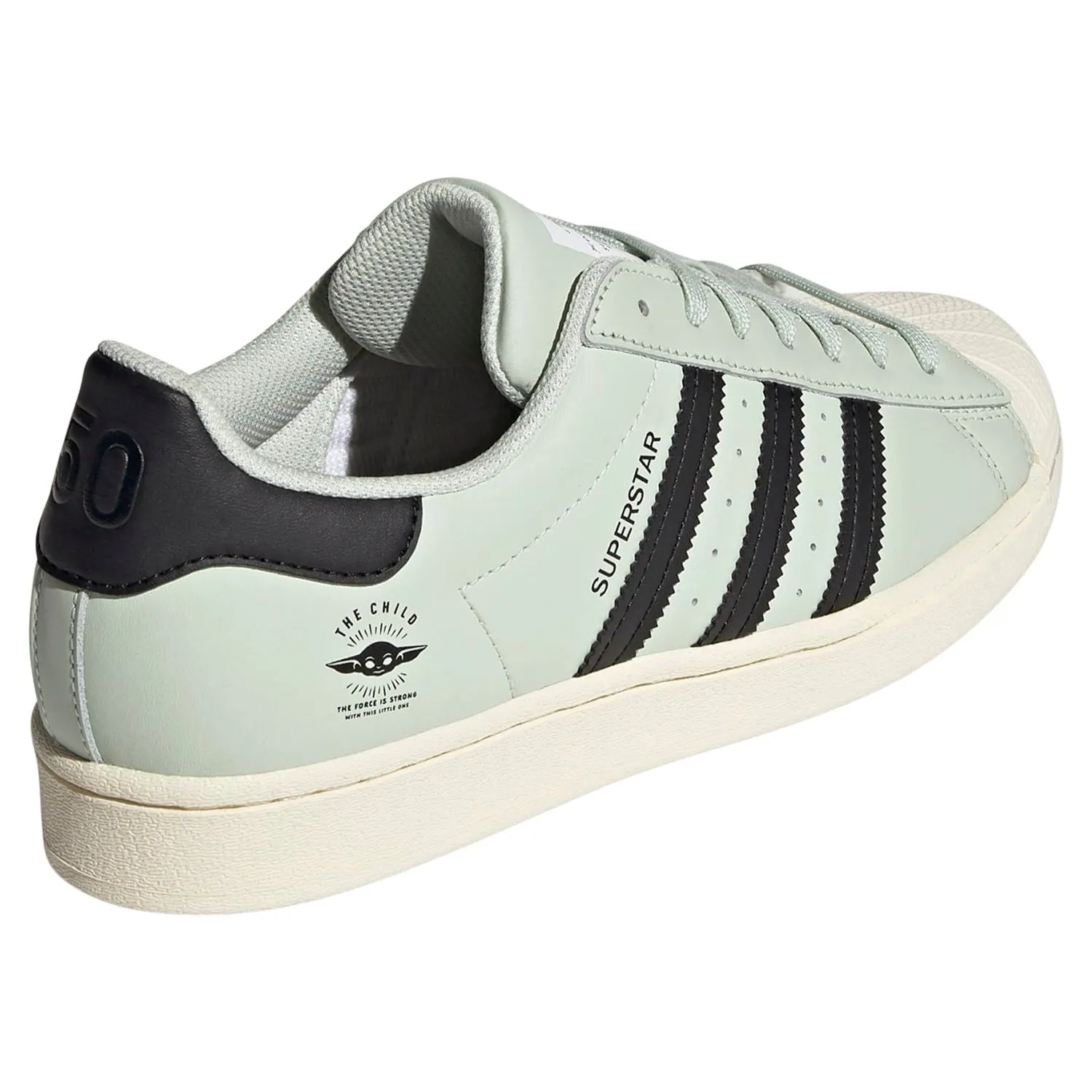 adidas Originals Star Wars Mandalorian Superstar The Child Shoes - Green