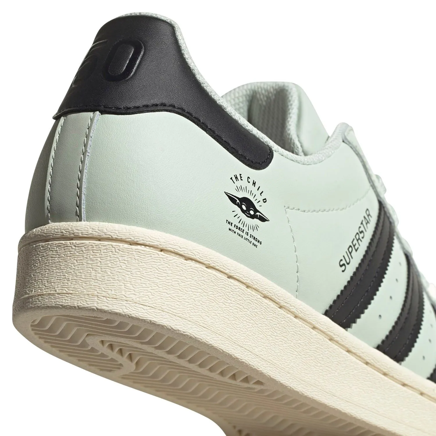 adidas Originals Star Wars Mandalorian Superstar The Child Shoes - Green