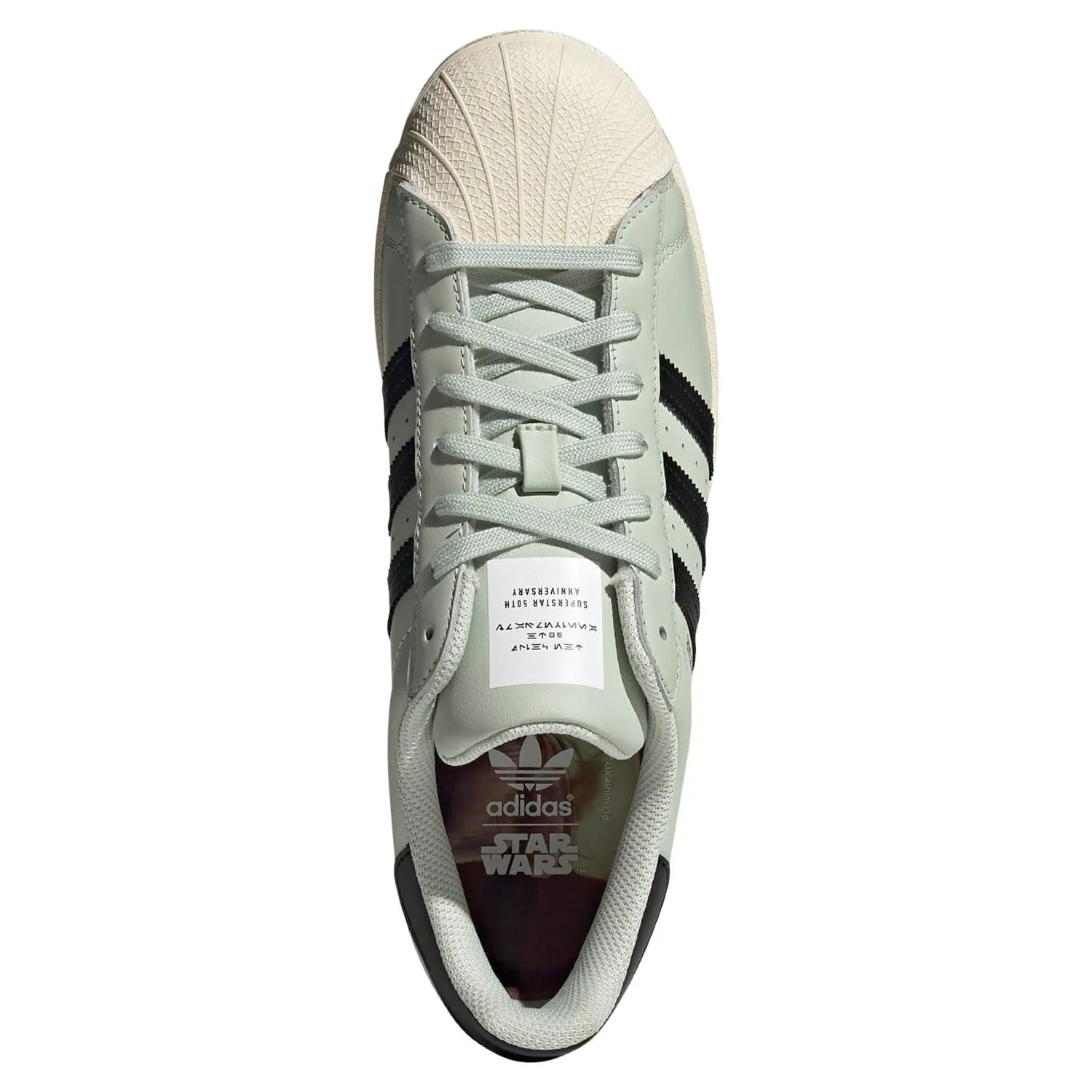 adidas Originals Star Wars Mandalorian Superstar The Child Shoes - Green