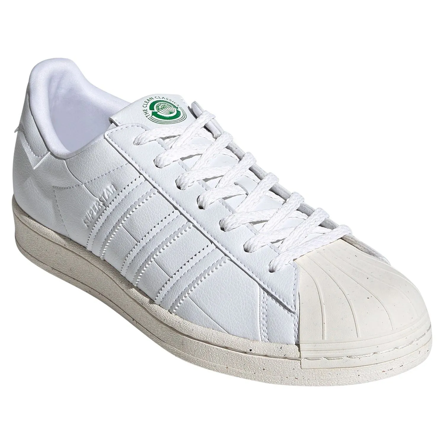 adidas Originals Superstar Clean Classics Shoes - White