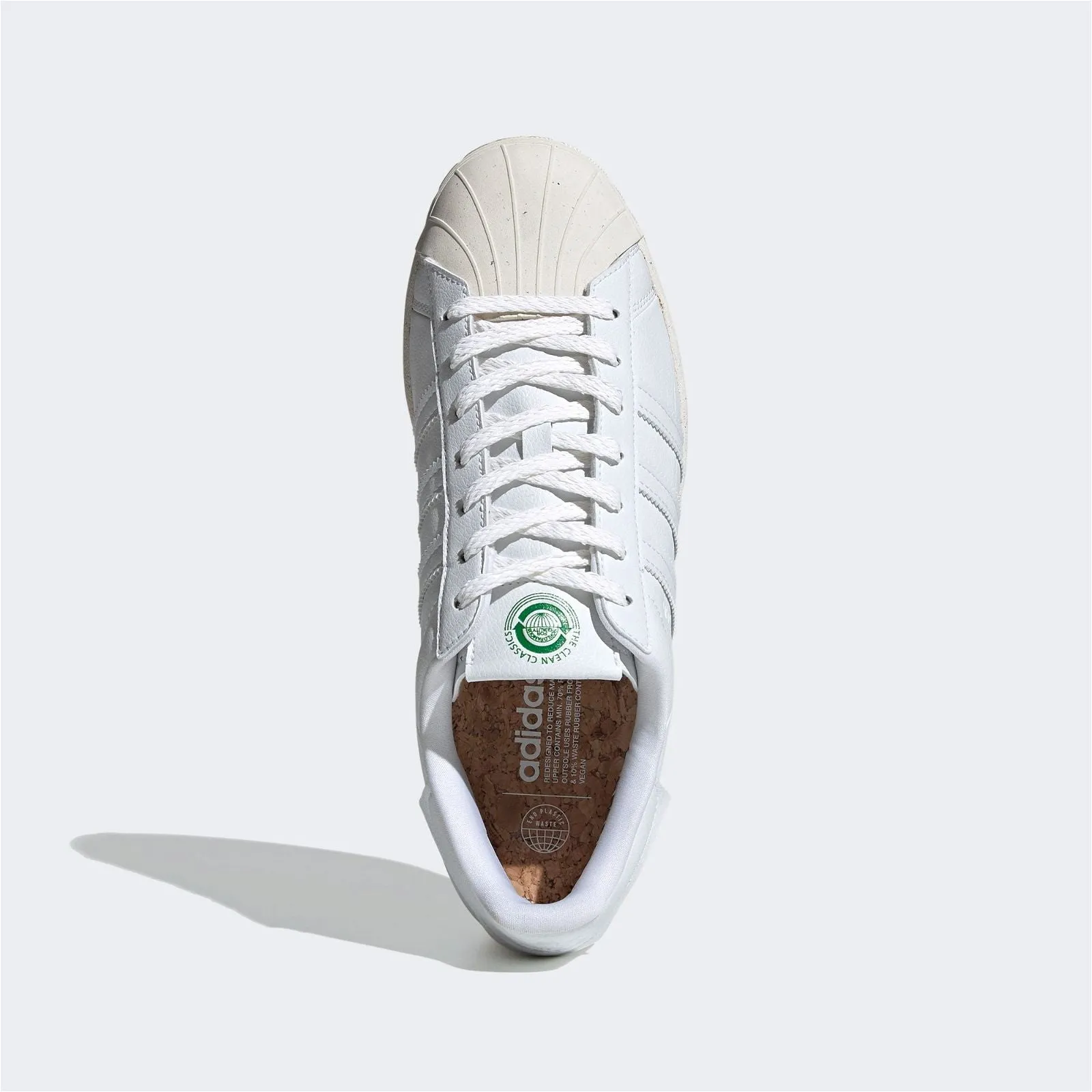 adidas Originals Superstar Clean Classics Shoes - White