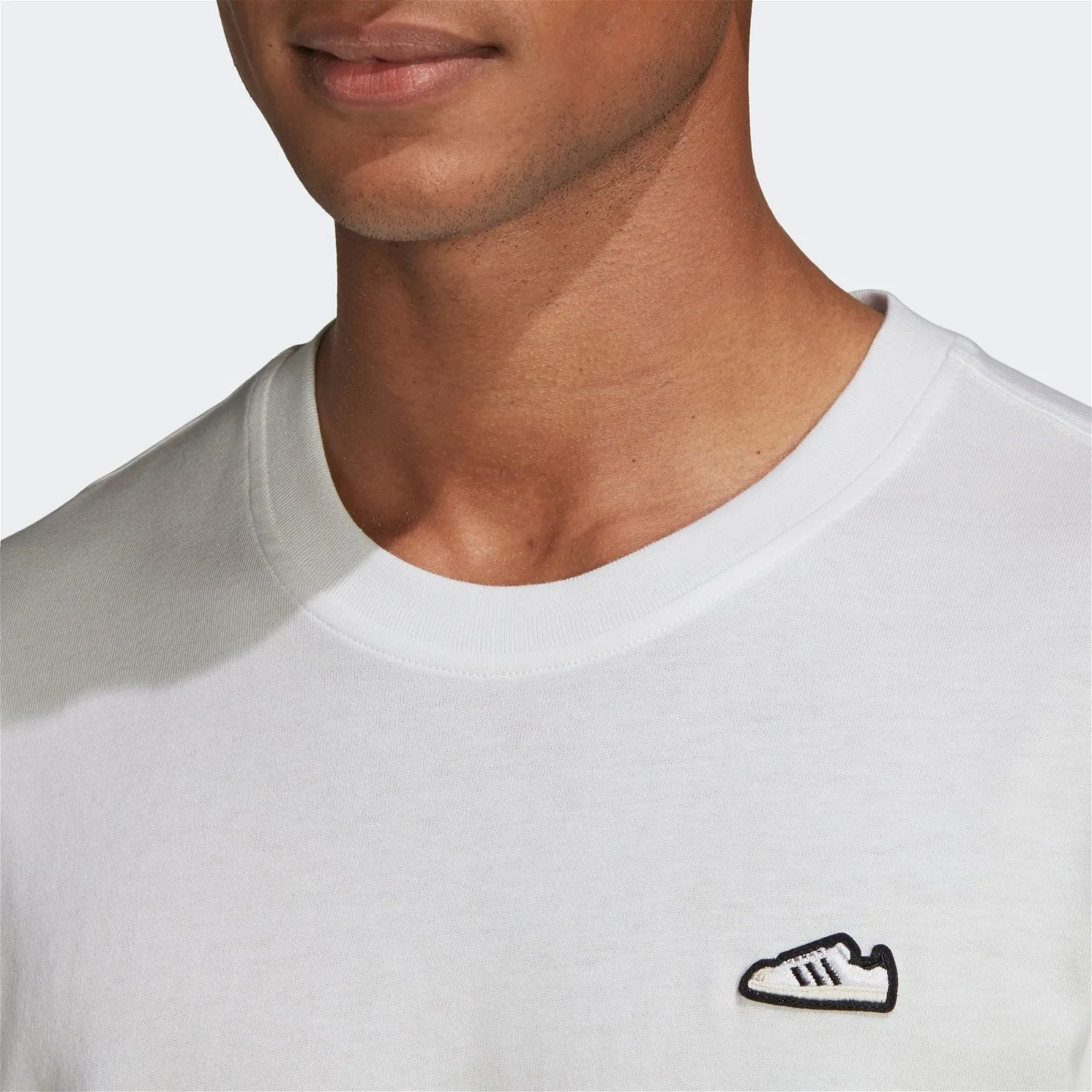 adidas Originals Superstar Emblem Tee - White