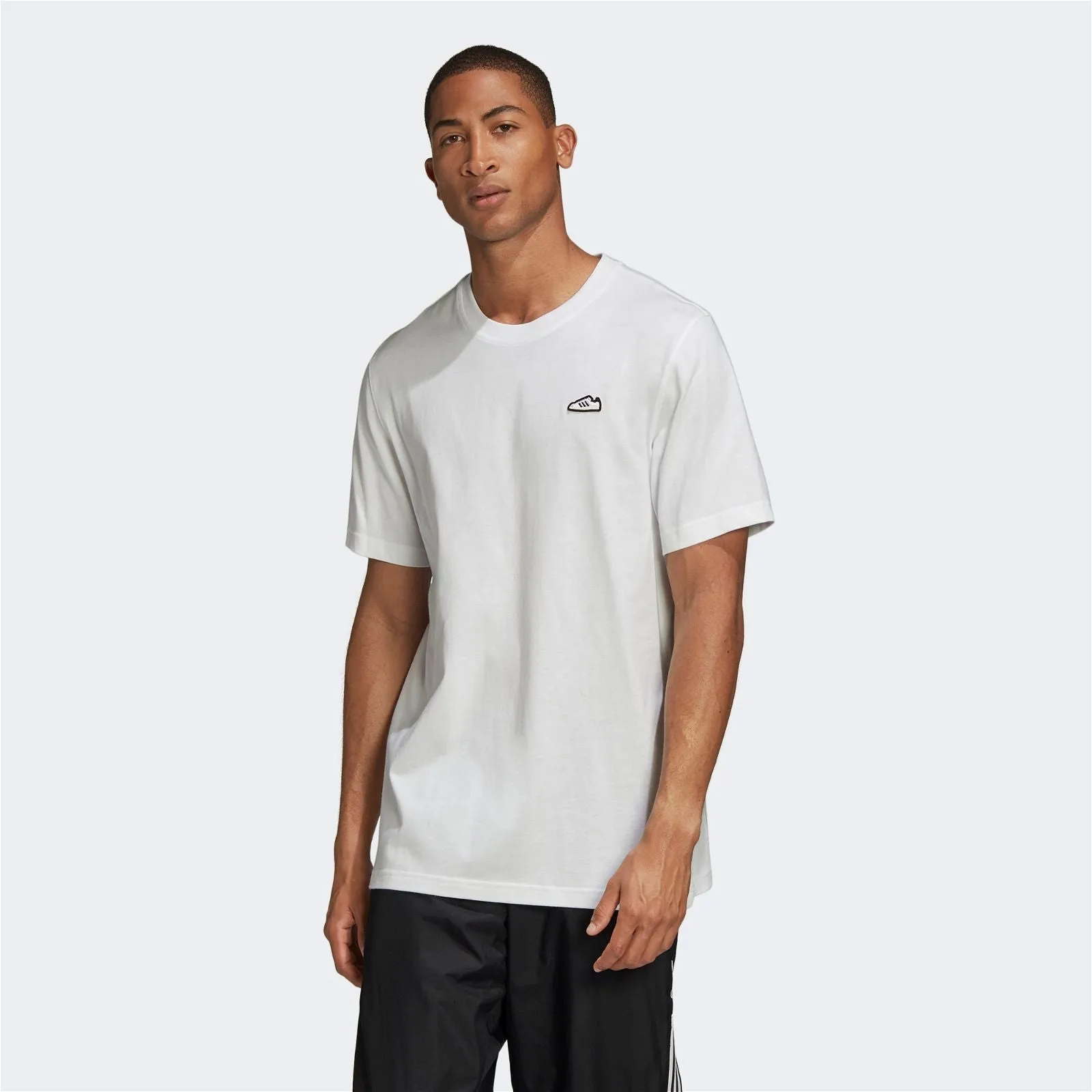 adidas Originals Superstar Emblem Tee - White