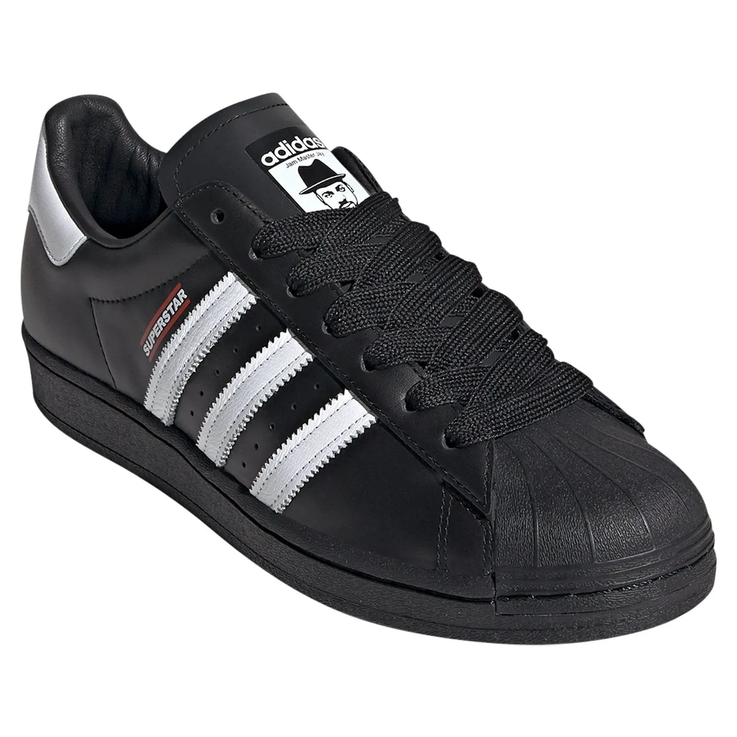 adidas Originals Superstar Jam Master Jay Run-DMC Shoes - Black