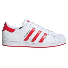 adidas Originals Superstar Shoes - White/Red