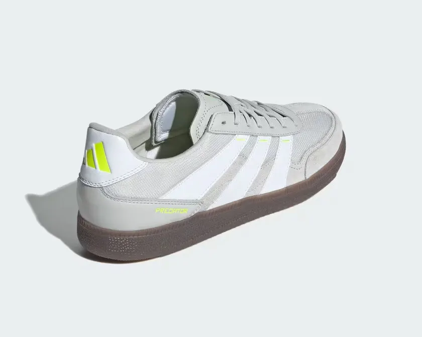 Adidas Predator 24 League Low Freestyle Grey One Cloud White Team Solar Yellow 2 IF8351