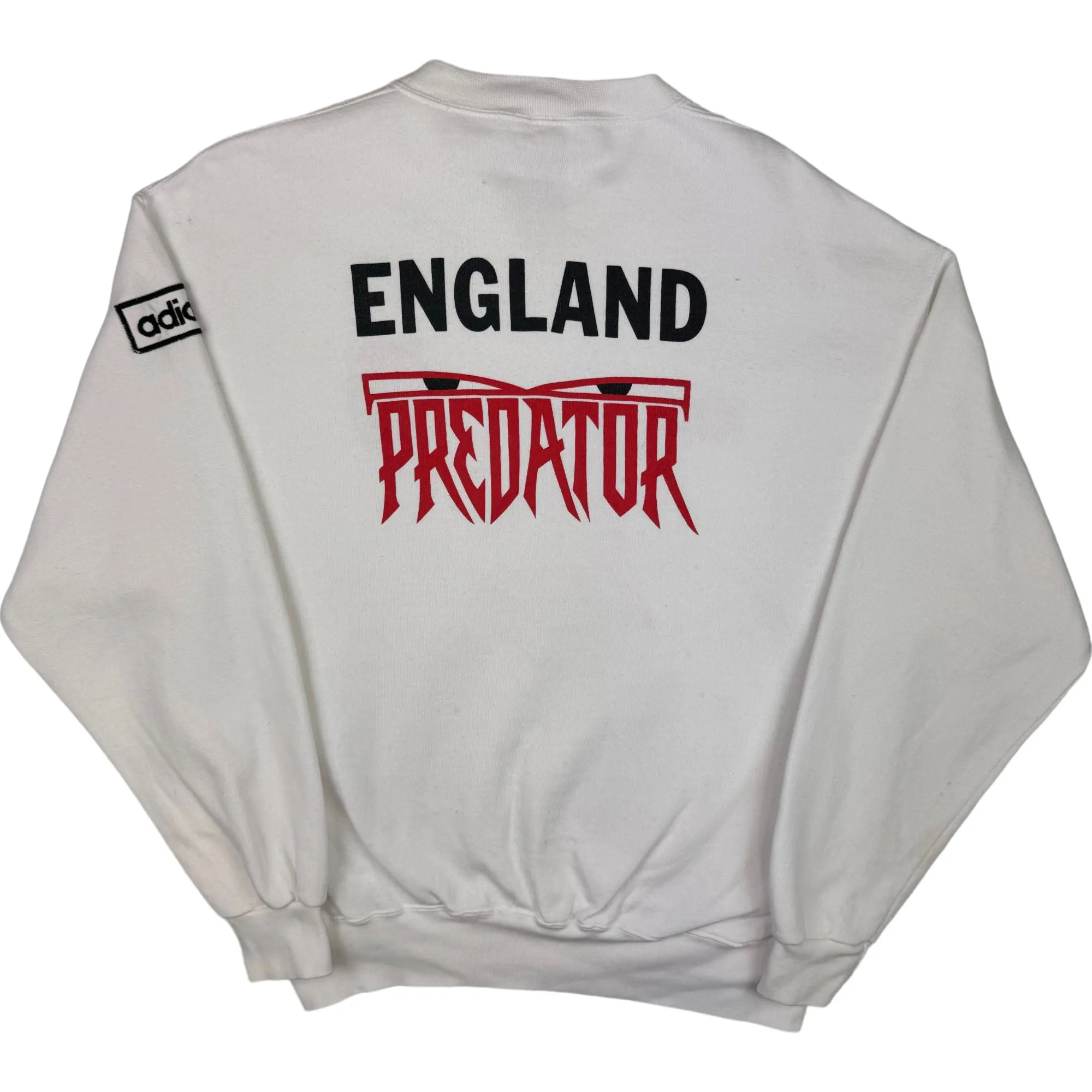 Adidas Predator England Walkers Crisps White Sweatshirt Rare