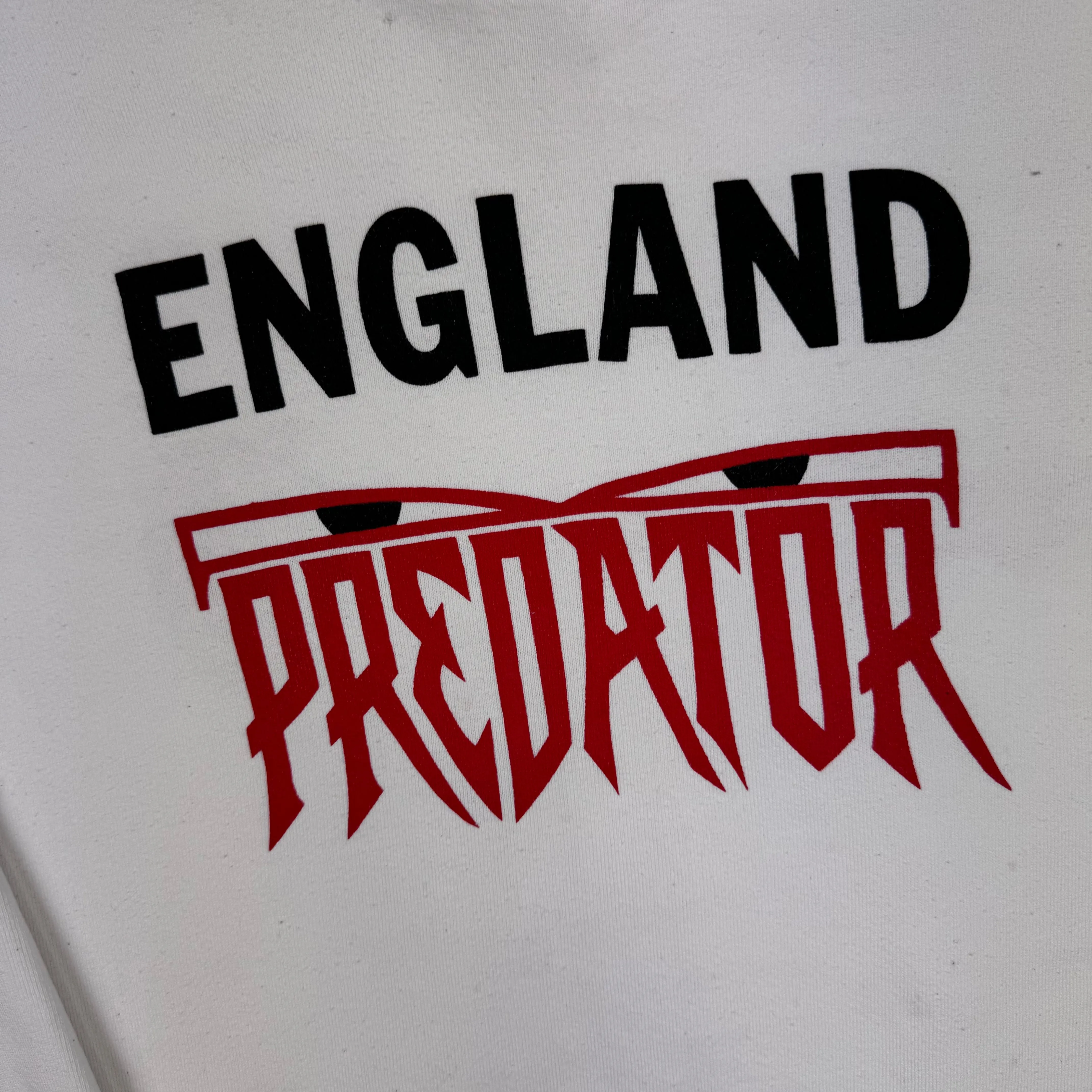 Adidas Predator England Walkers Crisps White Sweatshirt Rare