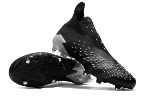 Adidas Predator Freak+ Laceless FG Superstealth - Black / Grey / White