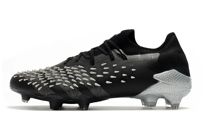 Adidas Predator Freak.1 Low FG Superstealth - Black / Grey / White