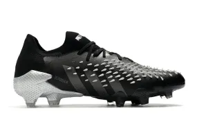 Adidas Predator Freak.1 Low FG Superstealth - Black / Grey / White