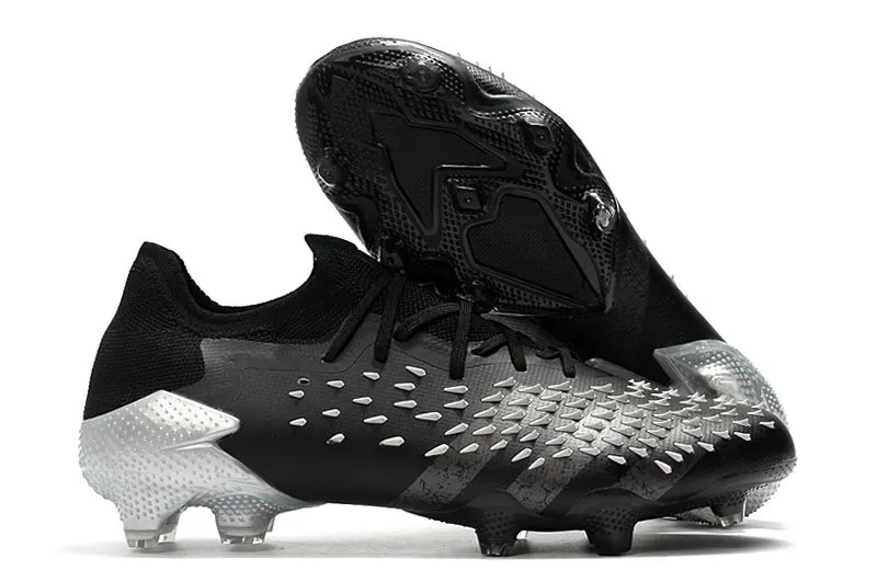 Adidas Predator Freak.1 Low FG Superstealth - Black / Grey / White