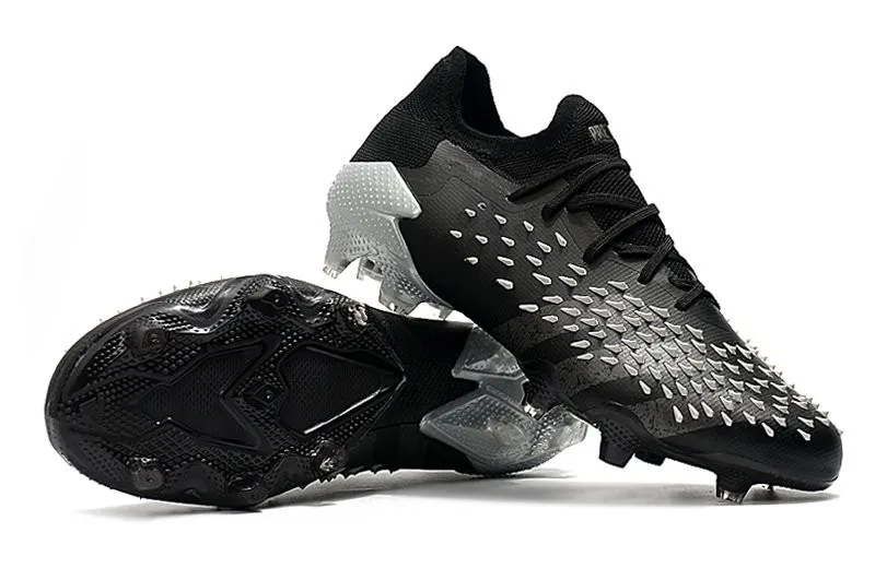 Adidas Predator Freak.1 Low FG Superstealth - Black / Grey / White