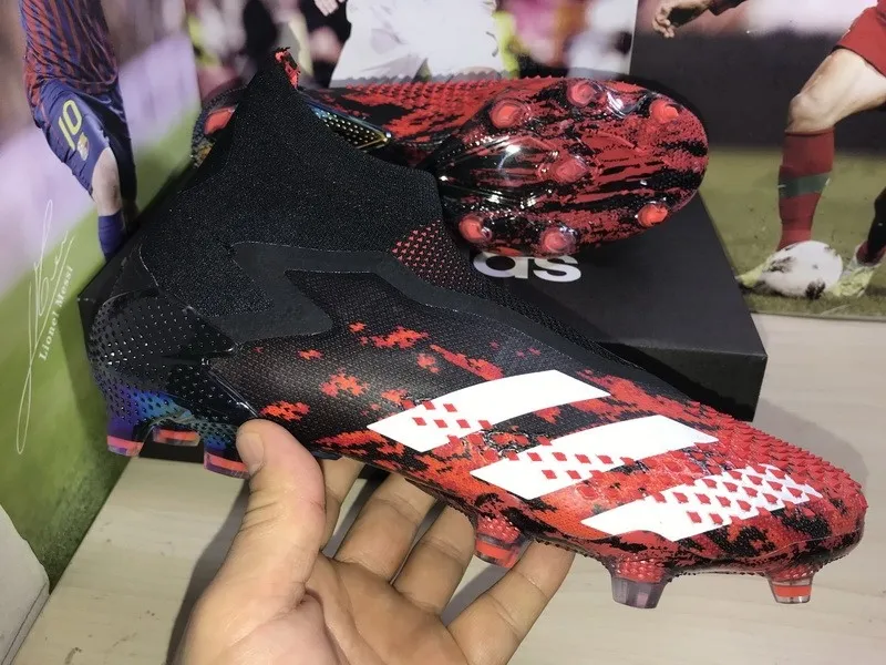 Adidas Predator Mutator 20+ FG - Core Black / White / Active Red