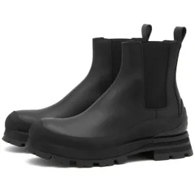 Alexander McQueen Men's Stack Chelsea Boot Black