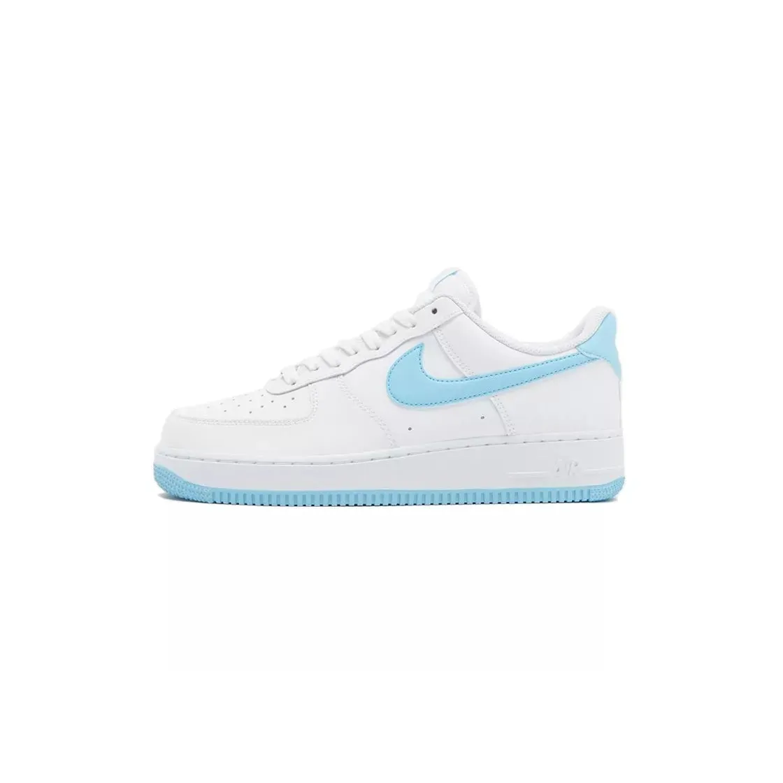 Baskets Nike Air Force 1 07 - Blanc Bleu - Homme