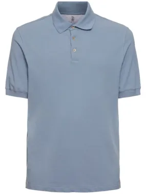 Brunello Cucinelli   Cotton piquet polo 