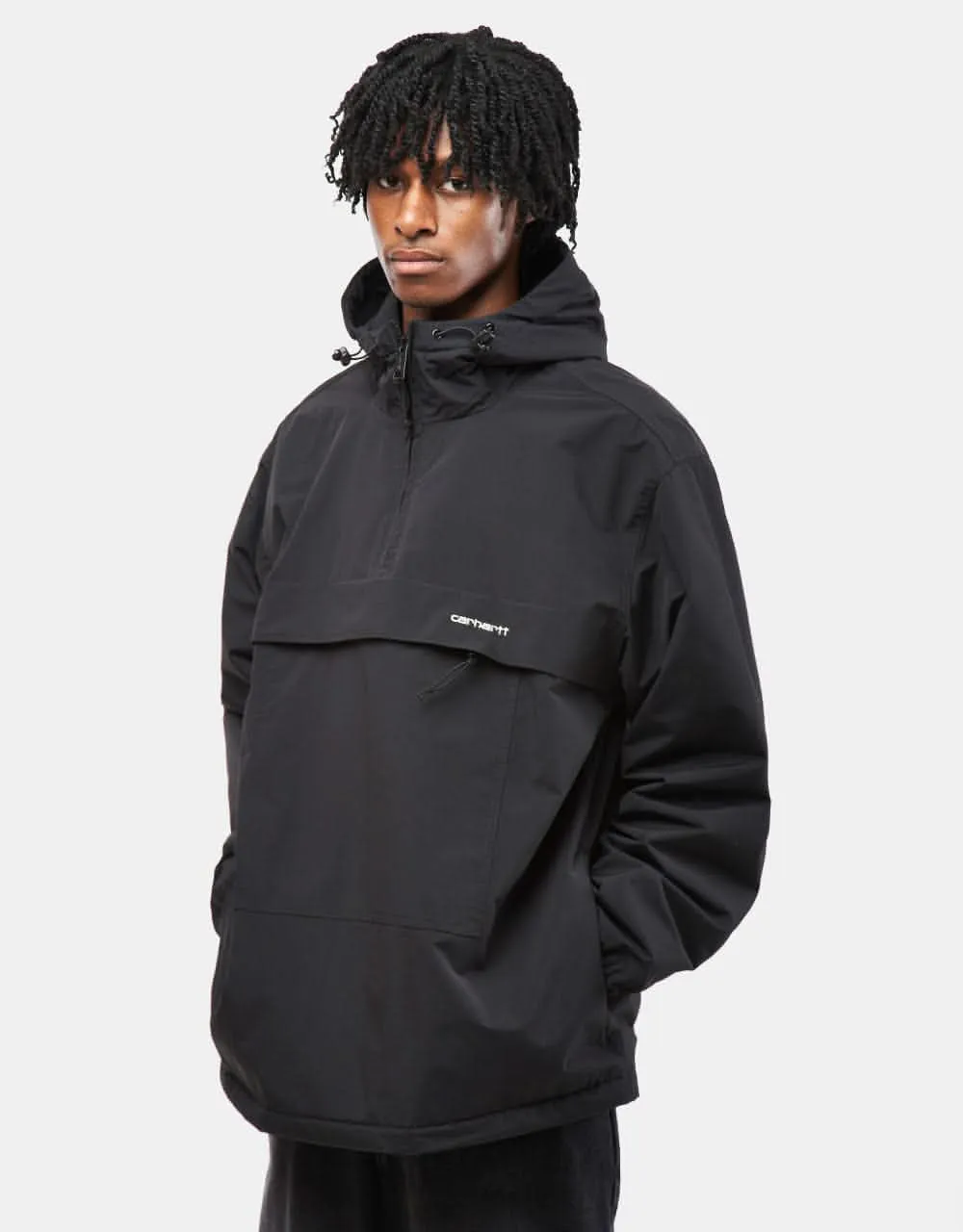 Carhartt WIP Windbreaker Pullover (Winter) - Black/White