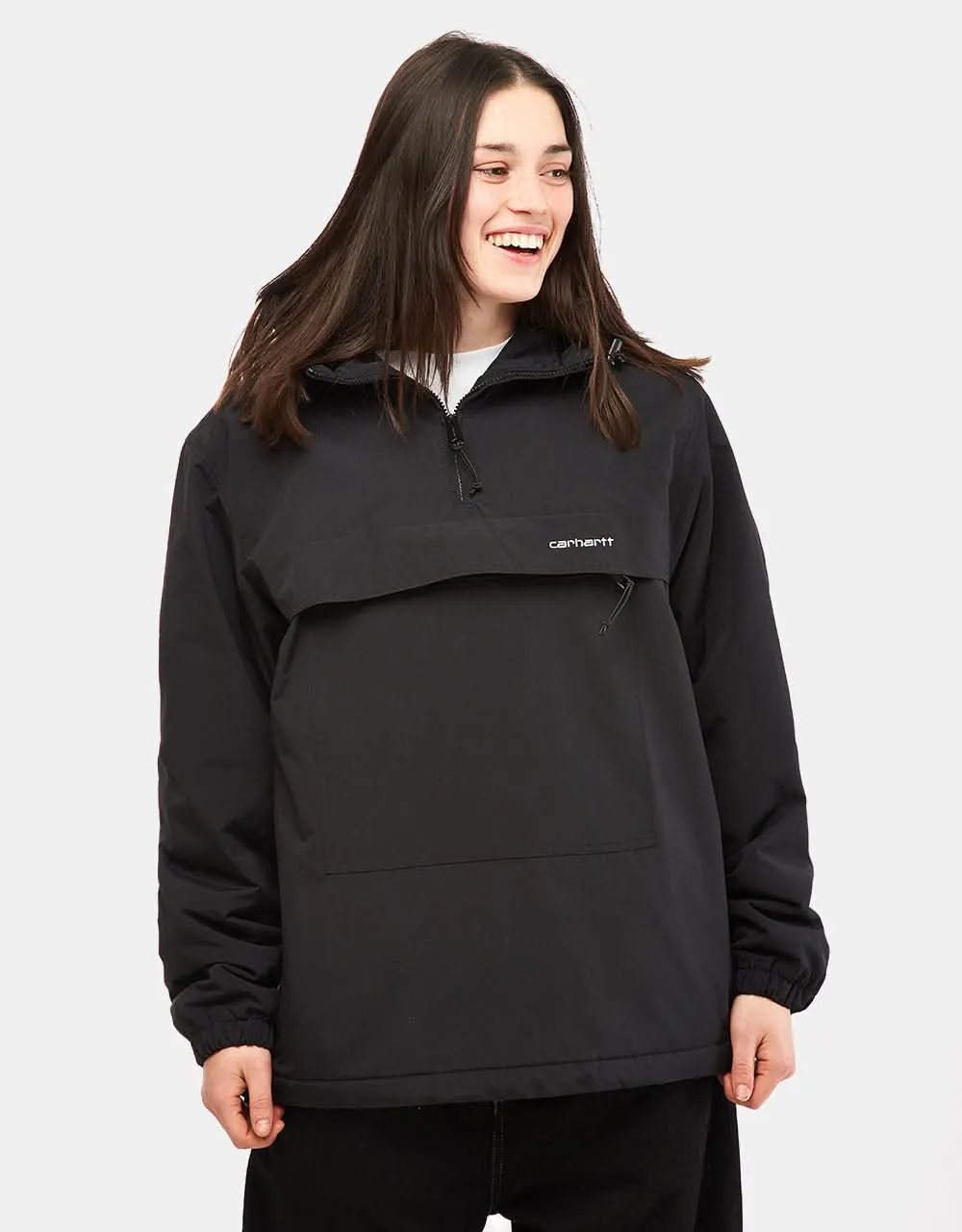 Carhartt WIP Windbreaker Pullover (Winter) - Black/White