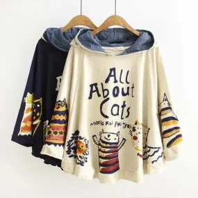 Cats One-Size-Fits-All Warm Winter Pullover