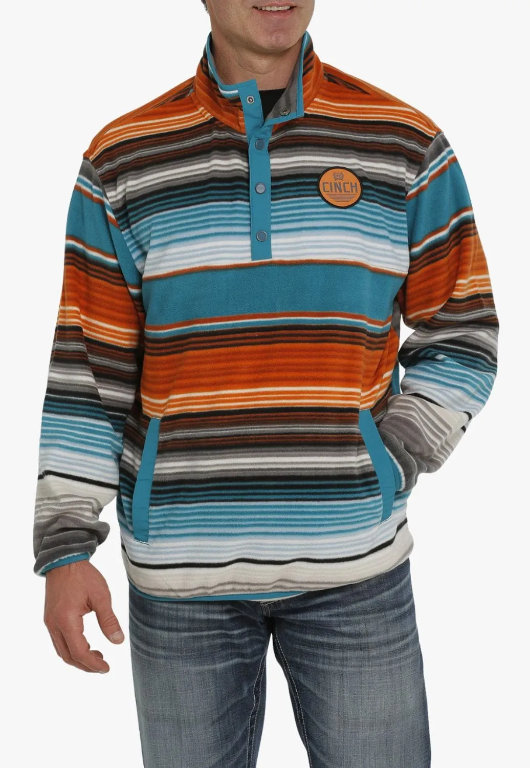 Cinch Mens Polar Fleece Pullover