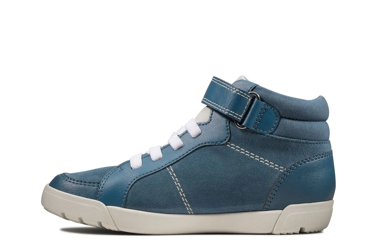 Clarks - Emery Beat K 261440587g - G Fit (blue Suede)