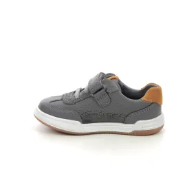 Clarks - Fawn Family T 261751286f - F Fit (grey Leather)