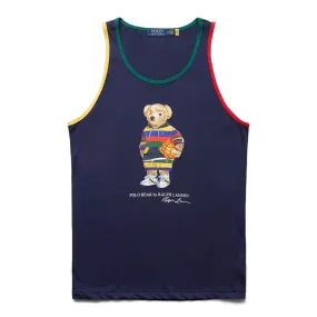 CONTRAST POLO BEAR TANK | Bodega