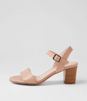 DIANA FERRARI Cipper Latte Natural Leather Sandals