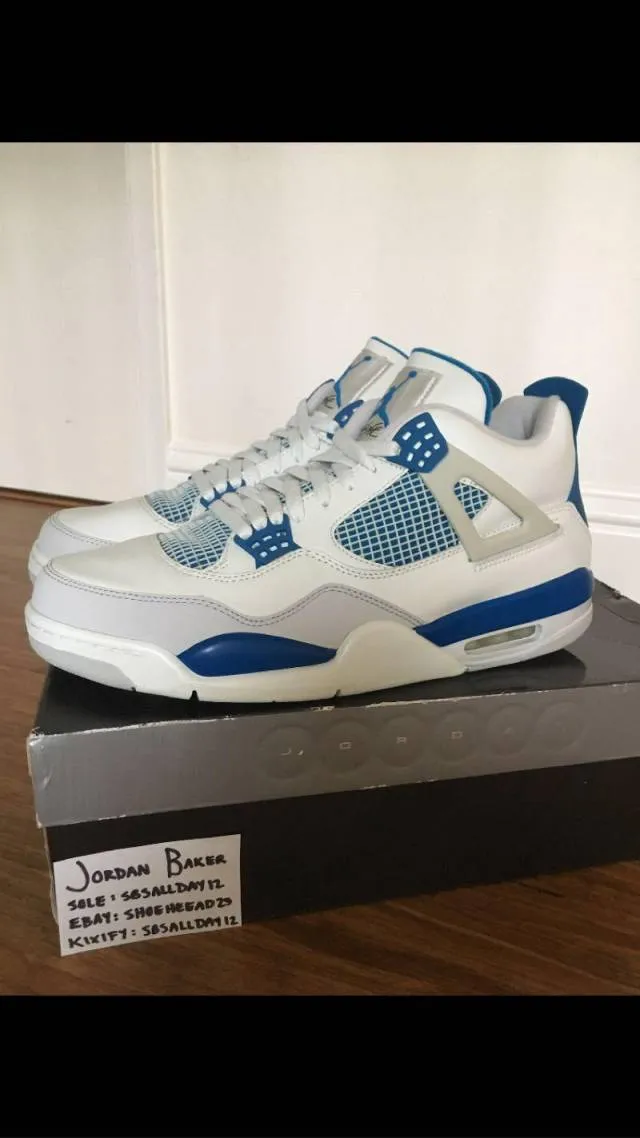 DS 2006 Air Jordan Military IV 4 Brand New Nike Nike’s...