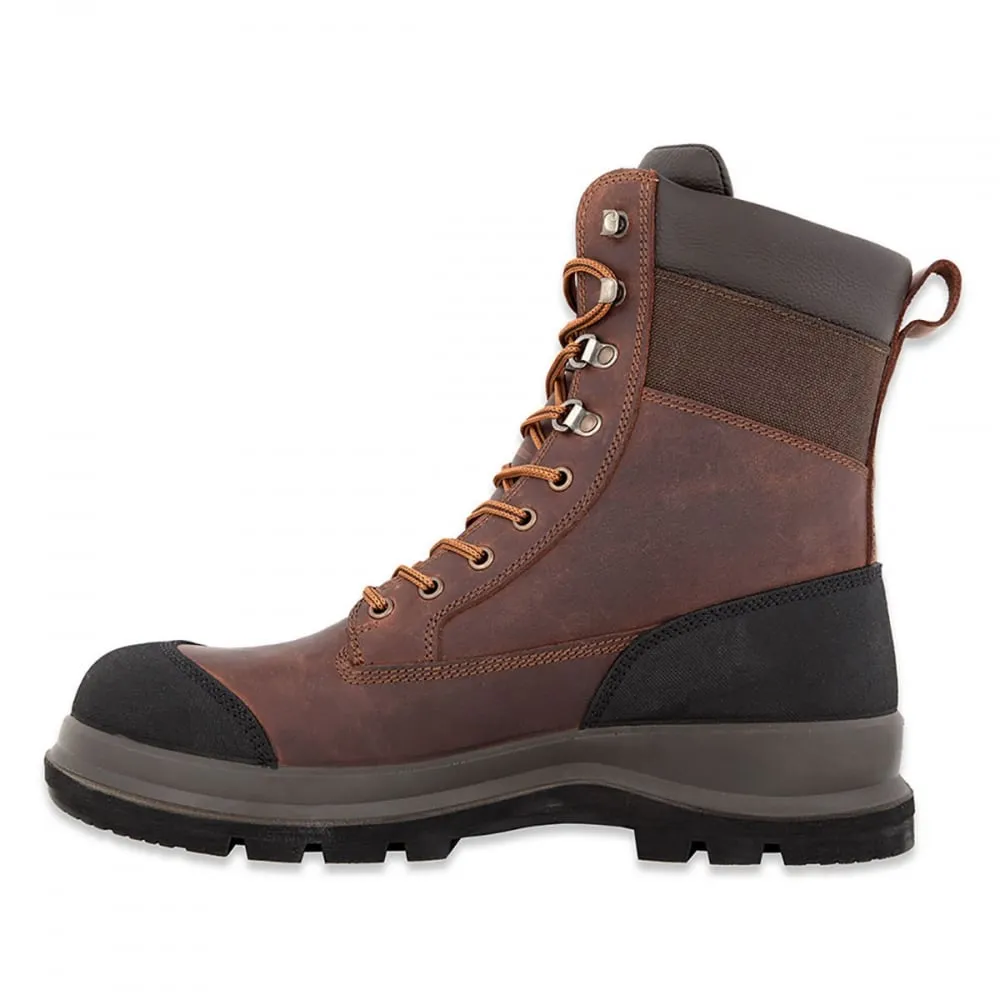 F702905 Detroit 8" S3 Waterproof High Boot Dark Brown