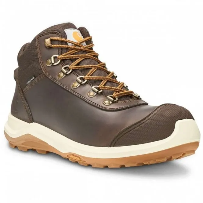 F705159 Wylie Waterproof S3 Safety Boot Dark Brown Size: UK6.5 *One Size Only - Outlet Store*