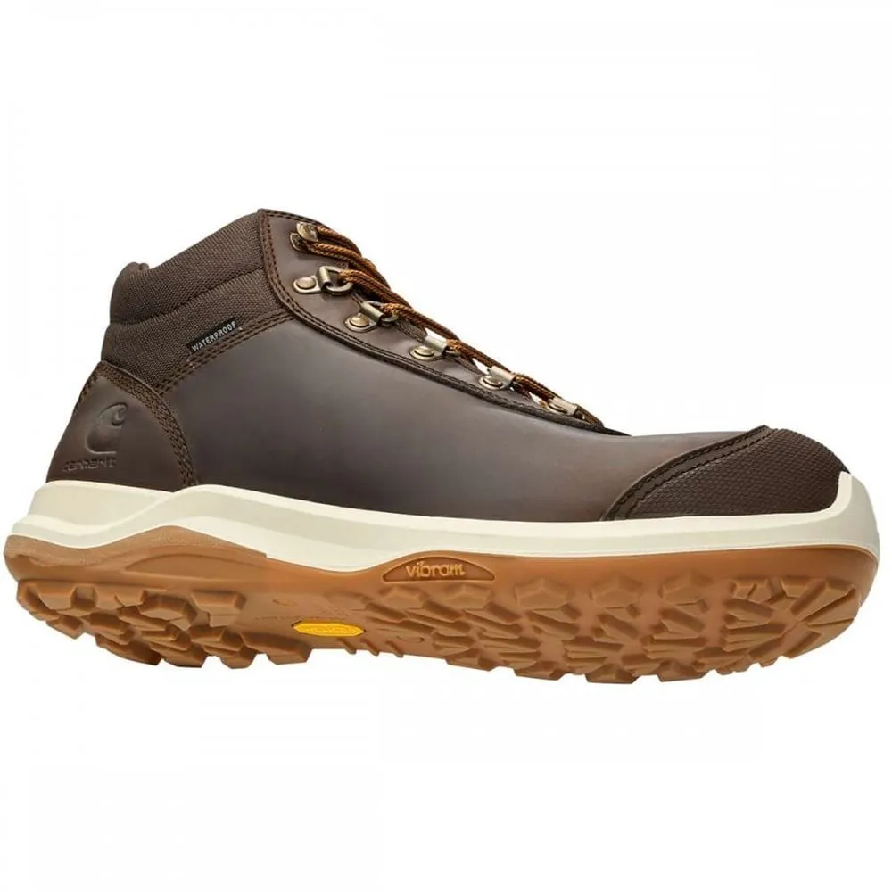 F705159 Wylie Waterproof S3 Safety Boot Dark Brown Size: UK6.5 *One Size Only - Outlet Store*