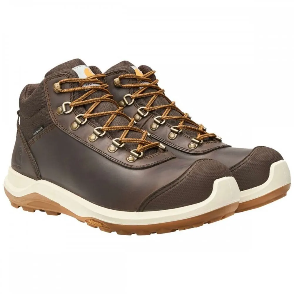 F705159 Wylie Waterproof S3 Safety Boot Dark Brown Size: UK6.5 *One Size Only - Outlet Store*