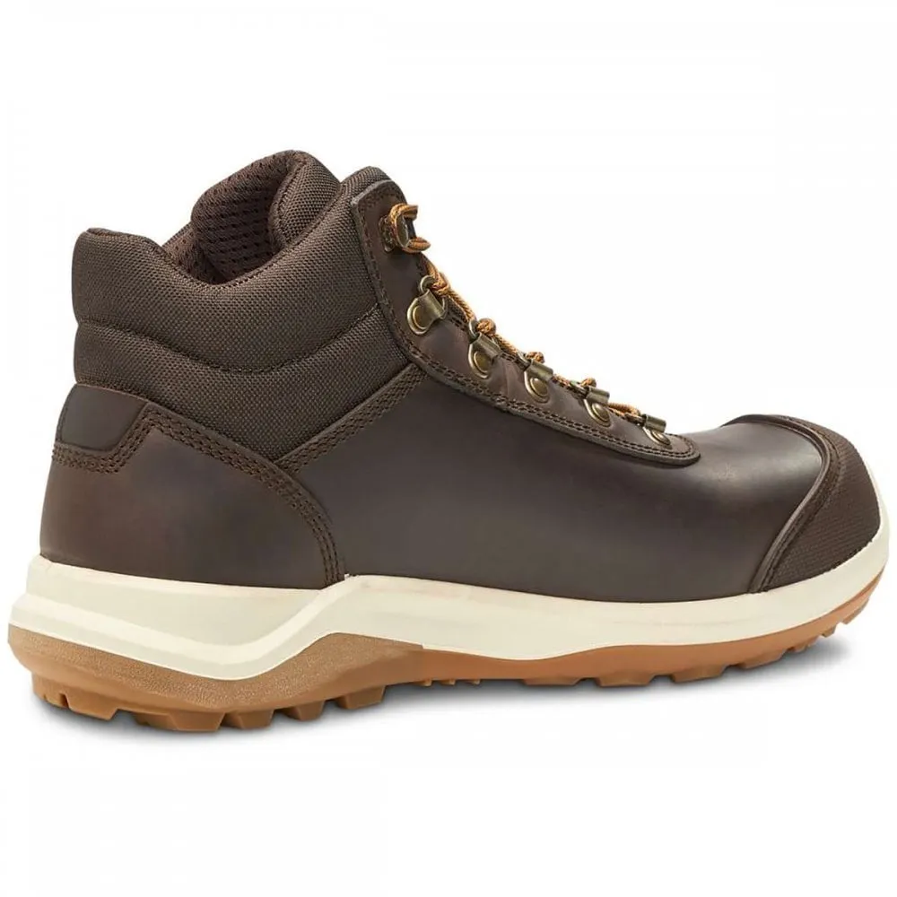 F705159 Wylie Waterproof S3 Safety Boot Dark Brown Size: UK6.5 *One Size Only - Outlet Store*