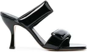 GIABORGHINI x Pernille Perni 100mm sandals Black