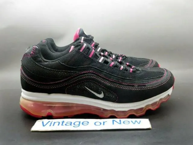 Girls' Nike Air Max 24-7 Black Pink White 2011 Running G...