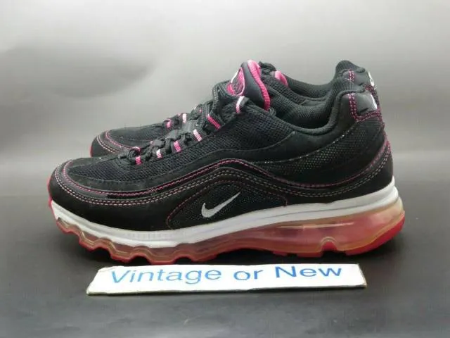 Girls' Nike Air Max 24-7 Black Pink White 2011 Running G...