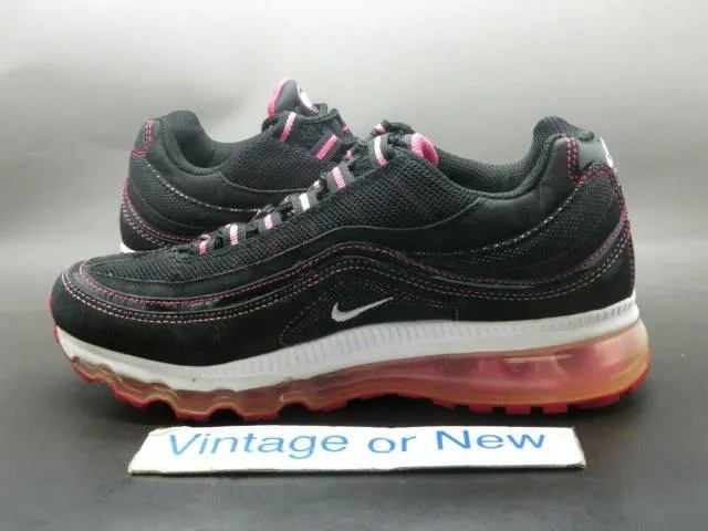 Girls' Nike Air Max 24-7 Black Pink White 2011 Running G...