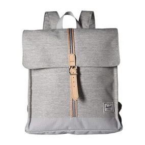 Herschel City Mid-Volume Light Grey Crosshatch/High Rise Backpack