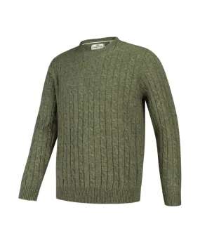 Hoggs Jedburgh Crew Neck Cable Pullover