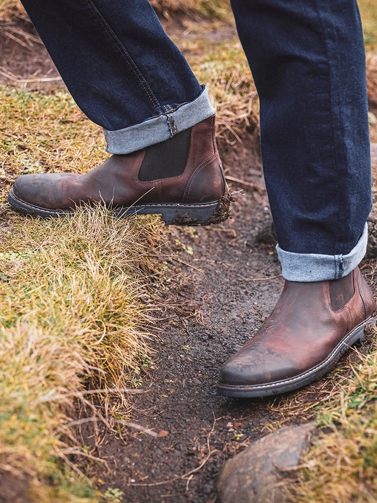 Hoggs of Fife - Mens Chelsea Boot / Dealer Boot - Banff Country Classic