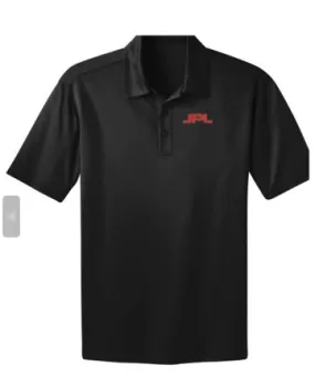 JPL Logo Black Polo Shirt