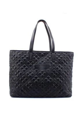 LOVE MOSCHINO Borsa Tote Nero Canna Di Fucile JC4166PP0HLA000A