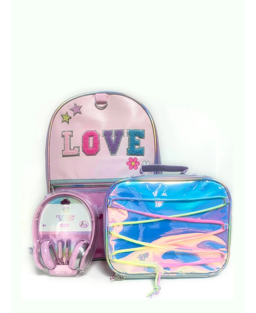 Macy's InMocean Girl's Love Backpack 3PCS Set