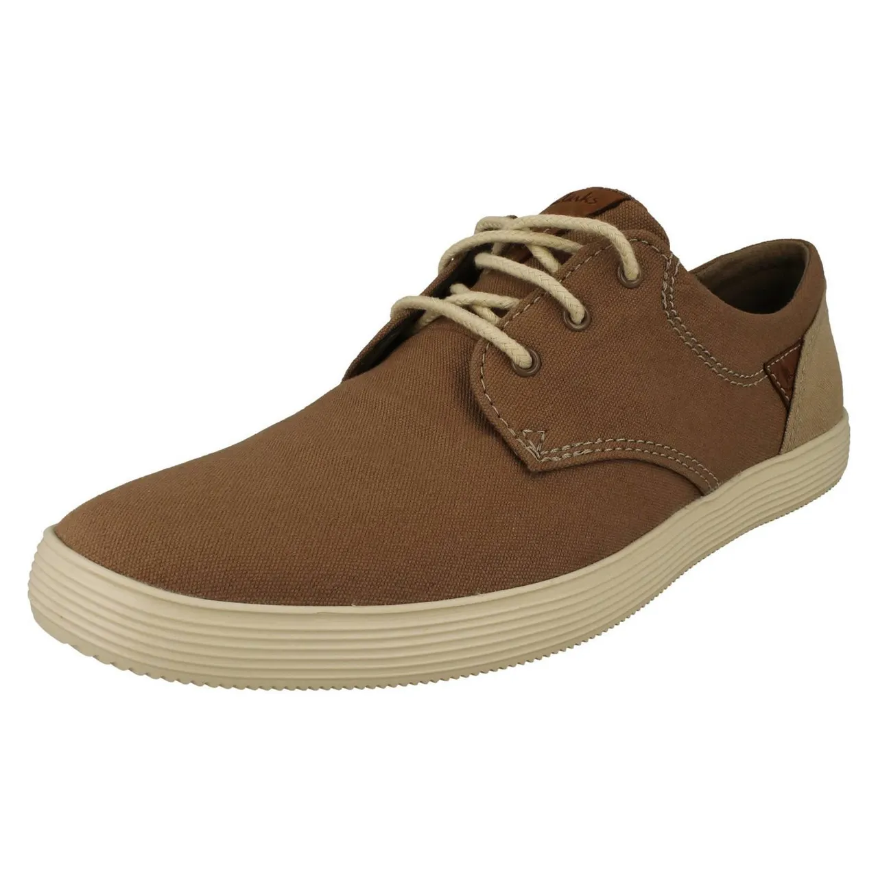 Mens Clarks Lightweight Lace Up Summer Trainers - Sharkford Walk