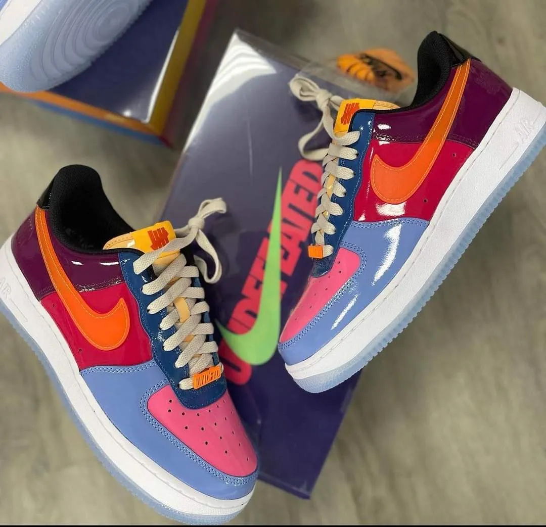 Nike Air Force 1 Low SP Undefeated Multi-Patent Total Orange